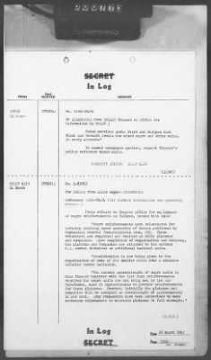 Thumbnail for 2 - Miscellaneous File > 412 - Cables - In Log, ETOUSA (Gen Lee), Mar 25-31, 1945