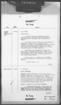 Thumbnail for 2 - Miscellaneous File > 412 - Cables - In Log, ETOUSA (Gen Lee), Mar 25-31, 1945