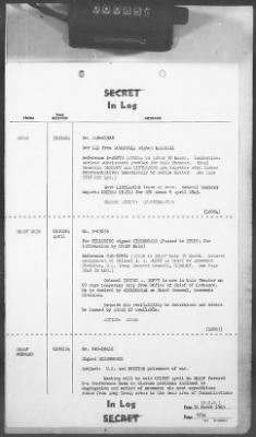 Thumbnail for 2 - Miscellaneous File > 412 - Cables - In Log, ETOUSA (Gen Lee), Mar 25-31, 1945