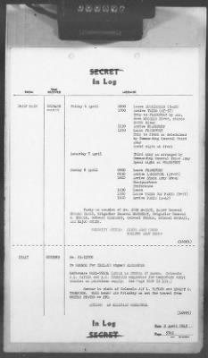 Thumbnail for 2 - Miscellaneous File > 413 - Cables - In Log, ETOUSA (Gen Lee), Apr 1-11, 1945