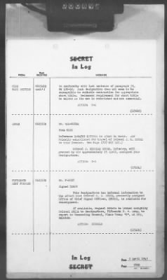 Thumbnail for 2 - Miscellaneous File > 413 - Cables - In Log, ETOUSA (Gen Lee), Apr 1-11, 1945