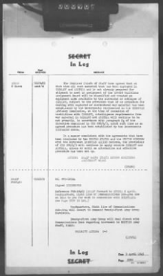 2 - Miscellaneous File > 413 - Cables - In Log, ETOUSA (Gen Lee), Apr 1-11, 1945