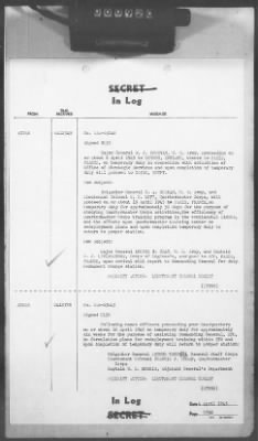 2 - Miscellaneous File > 413 - Cables - In Log, ETOUSA (Gen Lee), Apr 1-11, 1945