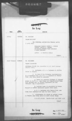 2 - Miscellaneous File > 413 - Cables - In Log, ETOUSA (Gen Lee), Apr 1-11, 1945