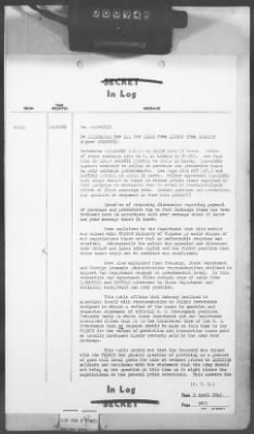 2 - Miscellaneous File > 413 - Cables - In Log, ETOUSA (Gen Lee), Apr 1-11, 1945