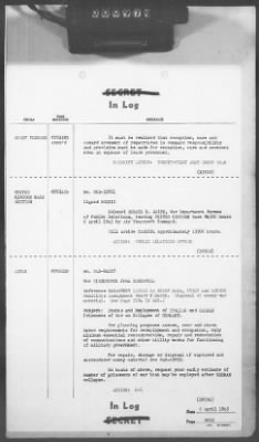 2 - Miscellaneous File > 413 - Cables - In Log, ETOUSA (Gen Lee), Apr 1-11, 1945