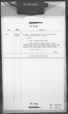 2 - Miscellaneous File > 413 - Cables - In Log, ETOUSA (Gen Lee), Apr 1-11, 1945