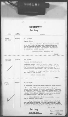 2 - Miscellaneous File > 413 - Cables - In Log, ETOUSA (Gen Lee), Apr 1-11, 1945