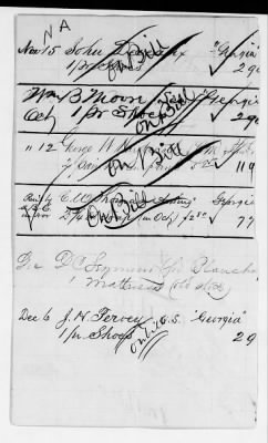 NA - Complements, rolls, lists of persons serving in or with vessels or stations > C.S.S. New Orleans-Yorktown