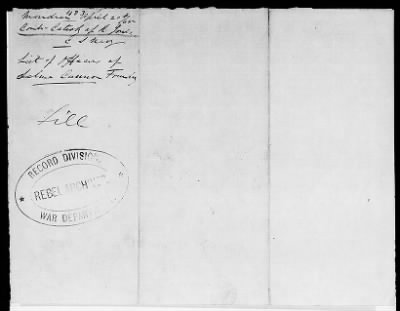 Thumbnail for NA - Complements, rolls, lists of persons serving in or with vessels or stations > C.S.S. New Orleans-Yorktown