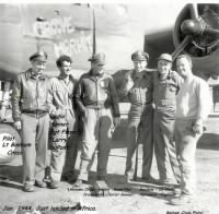Lt Bonham Cross and his Crew enc. Francis Larry DuPont, 1944 N.Africa