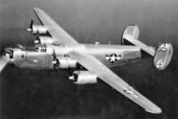 A B-24 from the 450th Bomb Group during WWII