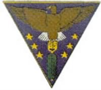 Frank served in the 310th Bomb Group (THIS IS THE) "380th Bomb Squad Emblem"