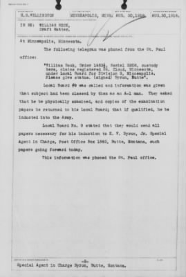 Old German Files, 1909-21 > William Beck (#8000-282005)