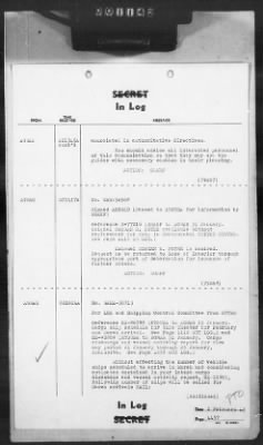 2 - Miscellaneous File > 407 - Cables - In Log, ETOUSA (Gen Lee), Feb 1-10, 1945