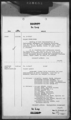 Thumbnail for 2 - Miscellaneous File > 407 - Cables - In Log, ETOUSA (Gen Lee), Feb 1-10, 1945