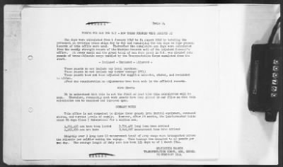 Thumbnail for 2 - Miscellaneous File > 451 - Progress Reports, Transportation Corps, SOS, ETOUSA, Jan-Dec 1944