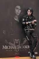 Michael, in Black, 1988, Leans against a Mural of himself