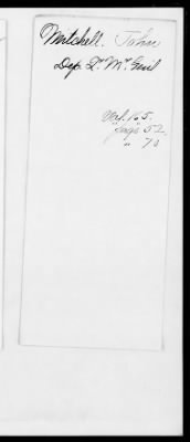 Thumbnail for Officers and Enlisted Men > [Blank] - List of New York Continental and Milita Troops. 1775-1783