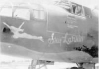 The B-25 Mitchell Combat Ship "Sky Larkin" named after Lt Storey Larkin MTO 310thBG
