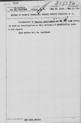 Old German Files, 1909-21 > Francis Berholtz (#205096)
