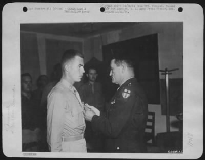 Thumbnail for Awards > Capt. John M. Birch, 26 year old son of Mr. and Mrs. George S. Birch, Route #1, Macon, Georgia, serving as a 14th Air force Liaison officer with Chinese ground forces, has been decorated recently with the Legion of Merit for