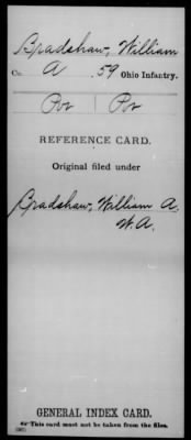 Thumbnail for William > Bradshaw, William (Pvt)