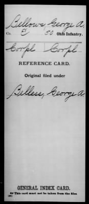 George A > Bellows, George A (Corpl)