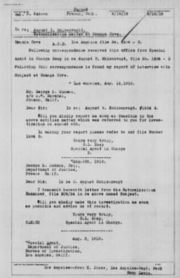 Old German Files, 1909-21 > August T. Shloenvogt (#273051)