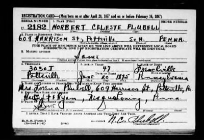 Norbert Celeste > Plubell, Norbert Celeste (1895)