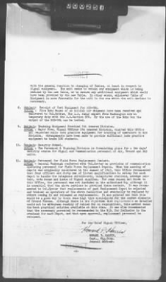 2 - Miscellaneous File > 486 - Daily Journal, Signal Service Office, Chief Signal Officer, ETOUSA, Jan-Aug 1944