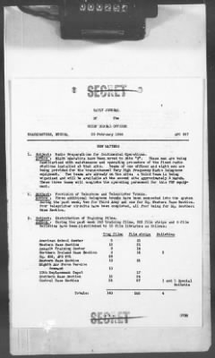 2 - Miscellaneous File > 486 - Daily Journal, Signal Service Office, Chief Signal Officer, ETOUSA, Jan-Aug 1944