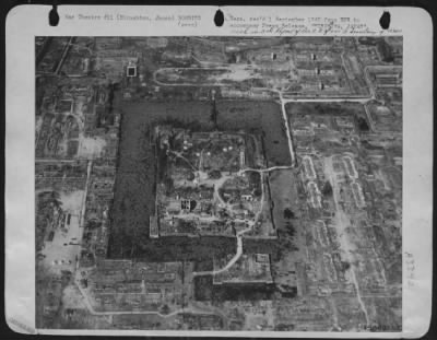 Hiroshima > Here Is A View Of Hiroshima, Japan Showing Total Destruction Resulting From Dropping Of The First Atomic Bomb, August 6, 1945.