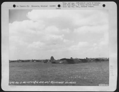 General > Glider Reclamation -- Gliders Reclaimed From The Rees-Wesel Area Are Shown At A Field Near Brussels, Belguim.  26 April 1945.