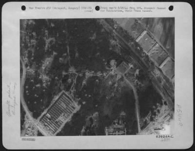 Budapest > This Is What Installations At An Enemy Aircraft Factory Looked Like After Consolidated B-24 Liberators Of The 15Th Aaf Decided To Bomb It.  The Budapest-Duna Aircraft Factory, Hungary, Presents This Desolate Picture Of Destruction Taken A Few Days After T