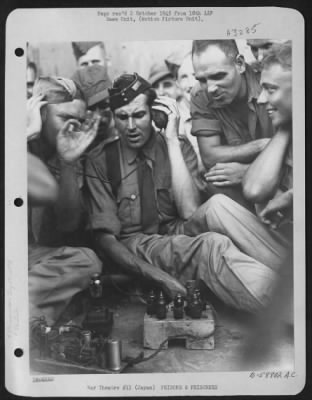 Thumbnail for General > British Soldiers Of The Royal Signal Corps, That Owned And Operated The Only Radio In Prisoner Of War Camp #13.  Yokohama, Japan.  September 1945.