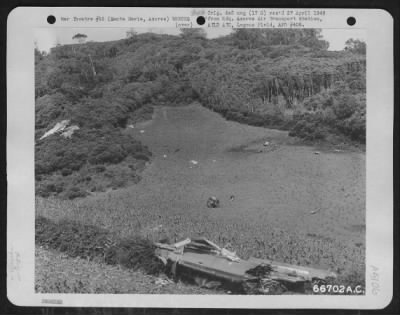 General > Douglas C-54 Crash, 1391St Aaf Base Unit, Santa Maria, Azores, 4 July 1945.