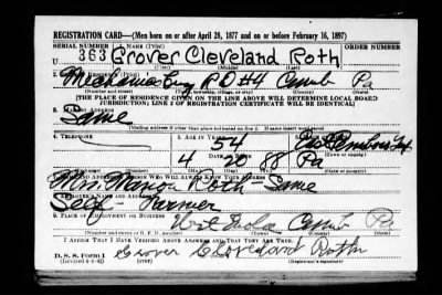 Thumbnail for Grover Cleveland > Roth, Grover Cleveland (1888)