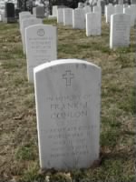 Frank J. Conlon, Jr. Memorial at Arlington, Section G