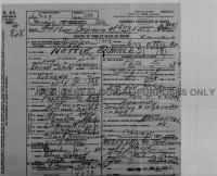 J. W. "Nettie" Quarles Death Certificate