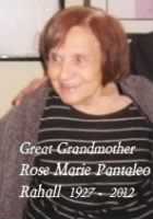 Rose Marie Rahall nee Pantaleo