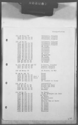 Thumbnail for 5 - Geographical Command Reports > 588 - Channel Base Section, History Vol I, 1942-1944