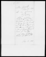 Letters Received by the Adjutant General, 1822-1860 record example