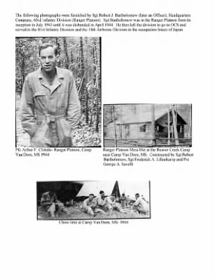 Thumbnail for Pictorial History of the 63rd Infantry Division > Section I-H, Miscellaneous Photos