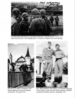 Pictorial History of the 63rd Infantry Division > Section III-D, 63rd Infantry Division on Occupation Duty