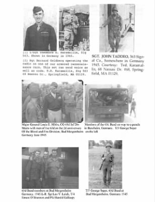 Pictorial History of the 63rd Infantry Division > Section III-A, 63rd Infantry Division on Occupation Duty