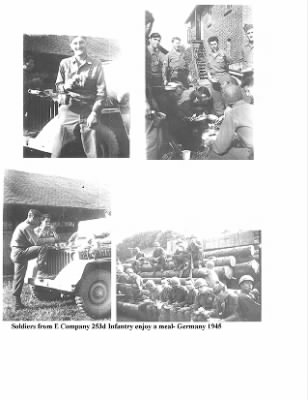 Pictorial History of the 63rd Infantry Division > Section III, 63rd Infantry Division on Occupation Duty