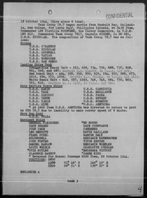 COM LST FLOT 14 > War Diary, 10/1-31/44