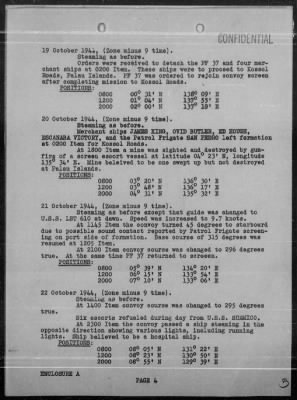 COM LST FLOT 14 > War Diary, 10/1-31/44