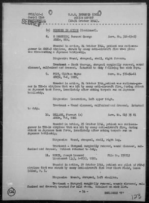 USS INTREPID > Rep of Air Ops Against the Ryukyu Is Formosa, & Philippines, 10/10-31/44, Including Action Against Jap Fleet, 10/24-26/44